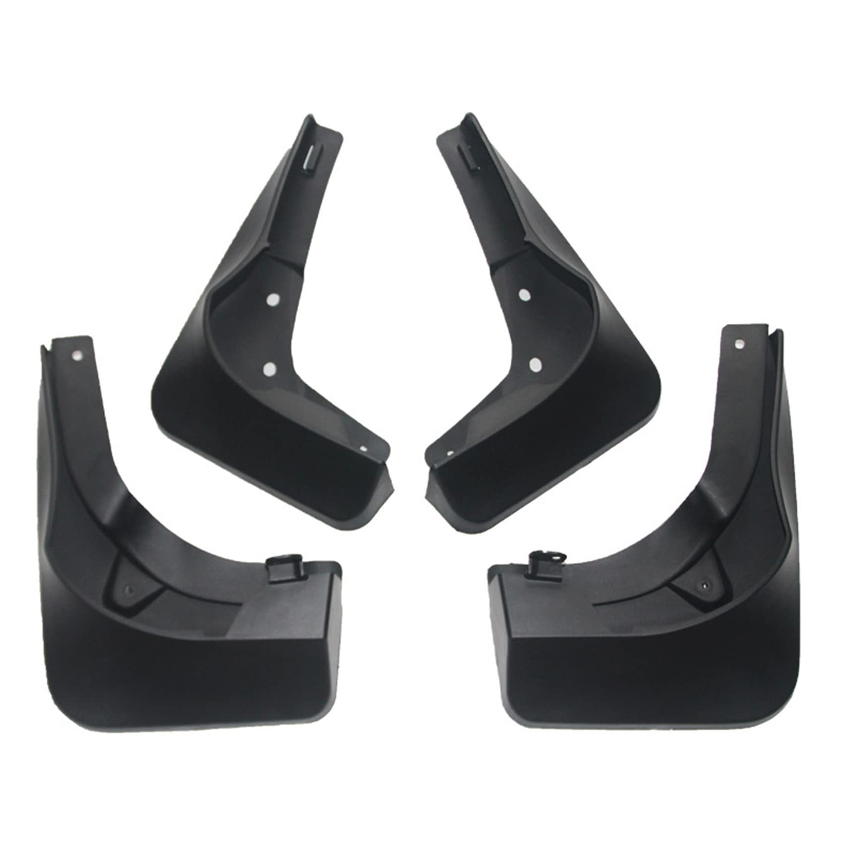 Set Auto Paraspruzzi per Mercedes-Benz CLA 2020-2021, Parafanghi Anteriore Posteriore Parafango Gomma Mud Flap Guardie Splash Auto Accessorio Protettivo Con Viti Di Montaggio 4 Pezzi Kit