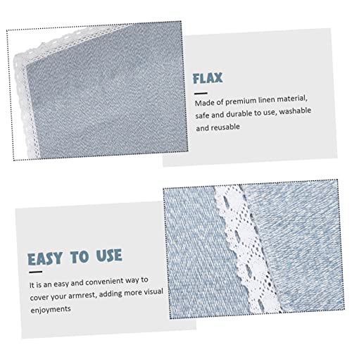 Accoudoirs de canapé d'angle faciles à installer et lavables