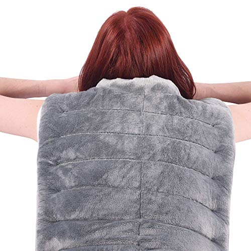 Premium-Heated-Microwaveable-Extra-Large-Neck-Shoulder-and-Back-Wrap-Herbal-HotCold-Deep-Penetrating-Herbal-Aromatherapy-for-Pain-and-Stress-Relief-Free-Sleep-MASK-Included