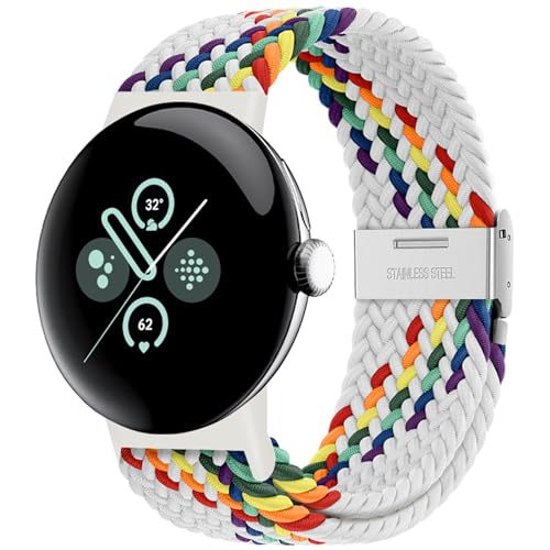 [JUNENTER] �L�k���̂���ґg�o���h Google Pixel Watch 4�A3�A2�A1 41mm/45mm �ɑΉ��A���߉\�Ȓe���i�C�����D�ʋC���X�|�[�c���[�v�X�g���b�v Pixel Watch 41 45 MM ���X�g�o���h ���f�B�[�X ����