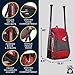 Easton | GAME READY Backpack Equipment Bag | Adult | Stars & Stripes