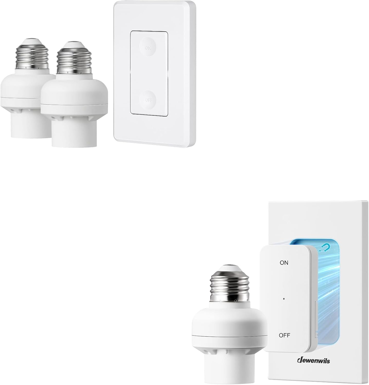 DEWENWILS Remote Control Light Socket