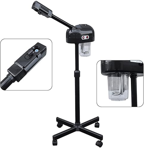 Miniatura 3 de Vaporizador facial en aerosol de ozono profesional salón de belleza spa equipo de cuidado de la piel función de ozono y vapor multifuncional