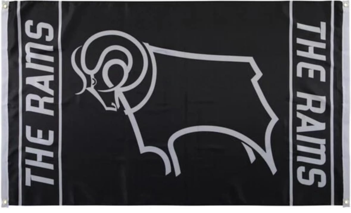 Derby County Supporters flag.The Rams