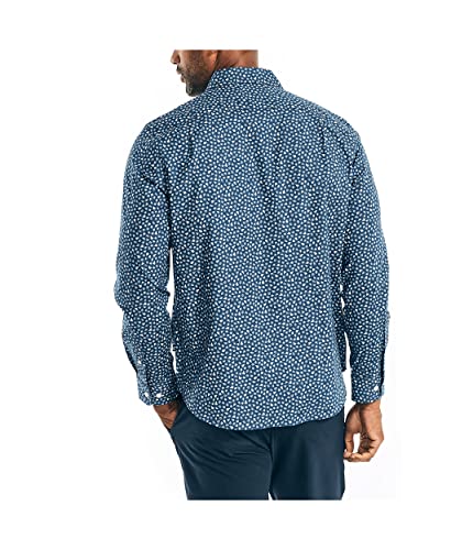 Nautica Men's Printed Poplin Shirt3