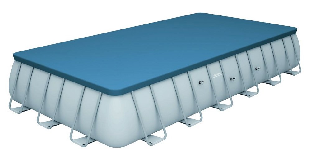 Bestway Bâche de Piscine rectangulaire 732 x 366, Multicolore