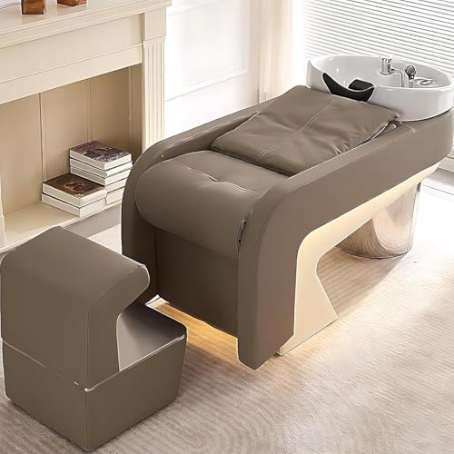 TXGJWRA Head Spa Bed, Head Treatment Bed, Barber Shop Beauty ...