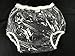 Haian Adult Incontinence Pull-on Plastic Pants 3 Pack (Large, Glass Clear)