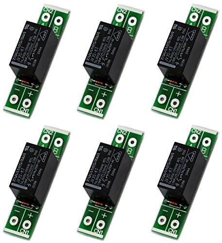 Electronics-Salon 6Pcs 3Vdc Spst-No 5A/250V Power Relay Module. Dc3V. #TOP8