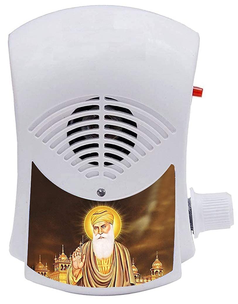 Manton Electric Mantra Just Plug & Play Electric Sikh Religious Continuous, Vedic Mantra,Chanting Bell 10 in 1 Machine Spiritual Devotional for Peace & Meditation(Satnam Waheguru)