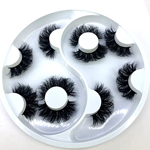 2021 New 25mm 3D Faux Mink Hair Cross False Eyelashes 5 Pairs Long Eye Lashes Handmade Thick Makeup Beauty Extension Tools (WX-11) image 4