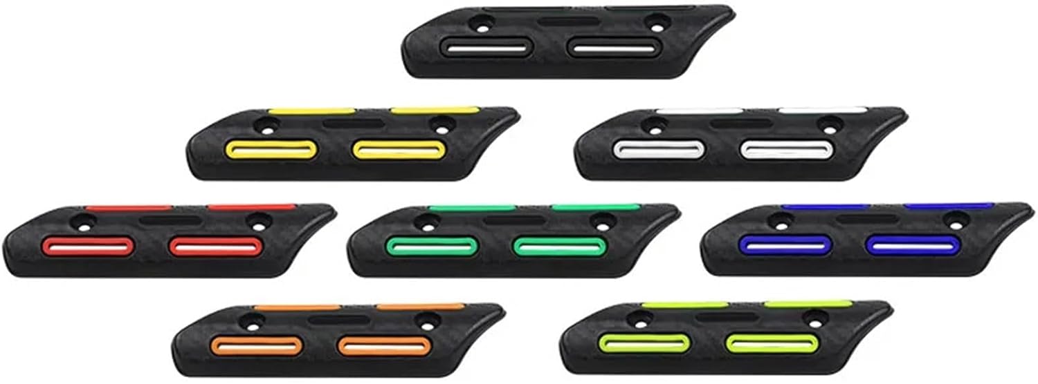 排気ポート保護カバー ユニバーサルオートバイ改造排気管火傷防止カバー表面マフラーパイプ脚プロテクター ヒートシールド(Blue)