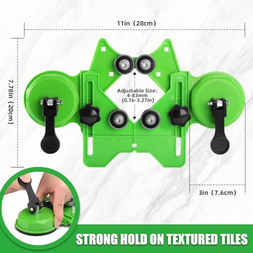 18 PCS Diamond Hole Saw with Suction