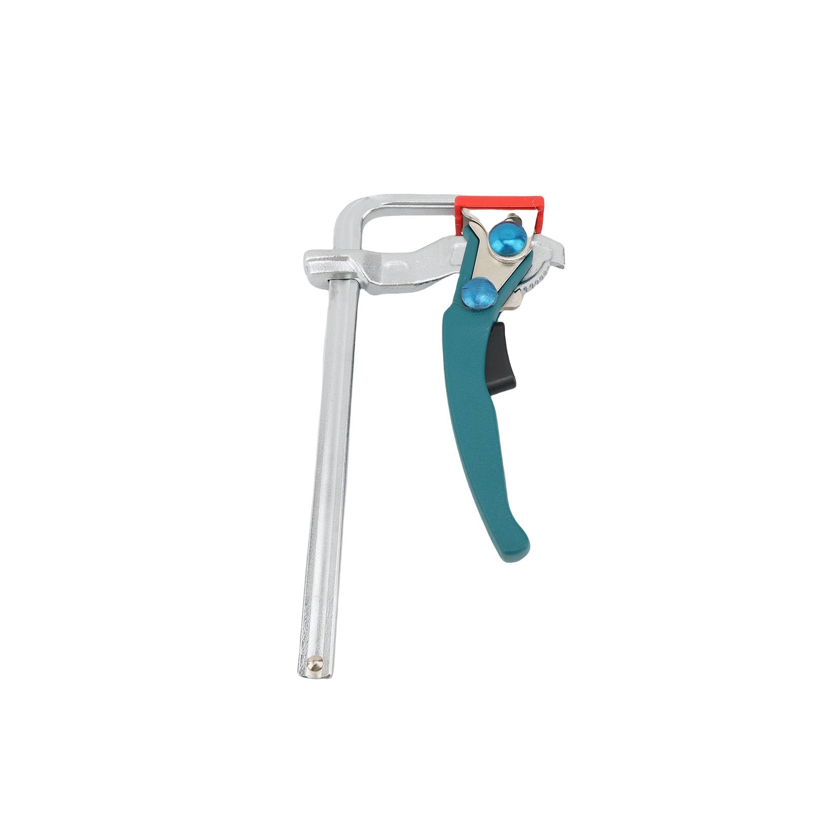 Cocoarm Morsetto da Tavolo a Cricchetto, Morsetto a Barra a Cricchetto in Acciaio Al Cromo Vanadio con Sgancio Rapido, Ideale per la Lavorazione del Legno e Progetti Fai da Te