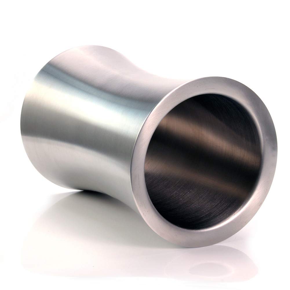 Refroidisseur de vin - Refroidisseur de Seau à Glace à Double paroi en Acier Inoxydable avec Surface brossée Mate - Garde Le Champagne au Froid