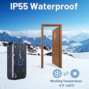 Wireless-Doorbell-with-2-Receivers-1000ft-Range-115dB-Door-Bells-for-Home-with-56-Memodies-7-Volume-Levels-Waterproof-Doorbell-Chime-for-Classroom-Kids-Bedroom-Playhouse-Plug-in-Door-Bell-Kit - Cucciolini Doodles   Wireless-Doorbell-with-2-Receivers-1000ft-Range-115dB-Door-Bells-for-Home-with-56-Memodies-7-Volume-Levels-Waterproof-Doorbell-Chime-for-Classroom-Kids-Bedroom-Playhouse-Plug-in-Door-Bell-Kit