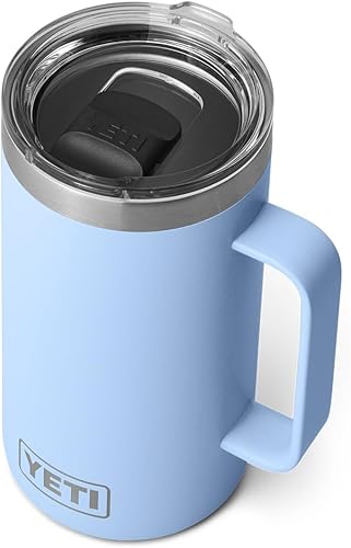 Miniatura 19 de YETI Rambler - Taza de acero inoxidable aislada al vacío con tapa MagSlider, 24 onzas