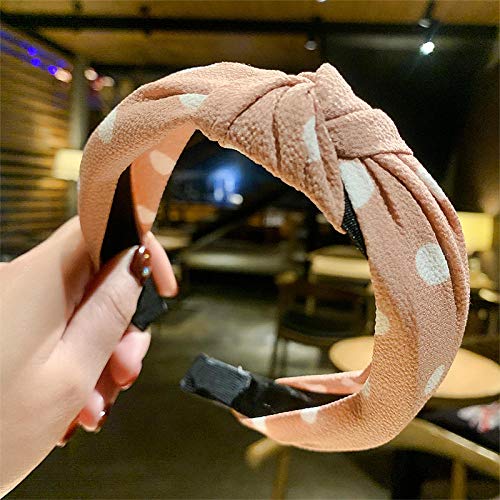 Preisvergleich Produktbild LIYUEKK HaarschmuckDamenhaarbänder Geknotete Stirnbänder Wunderschöne Stirnbänder mit Bandkopfverzierungen-28