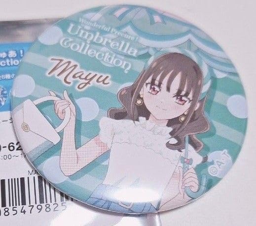 まゆ アンブレラ 缶バッジ わんだふるぷりきゅあ キュアリリアン 猫