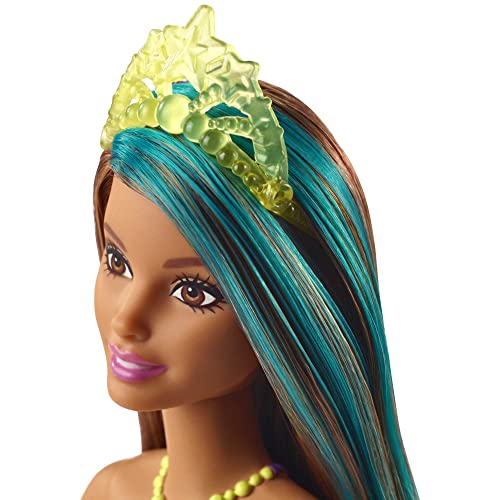 Barbie- Dreamtopia Bambola Principessa con Ciocca