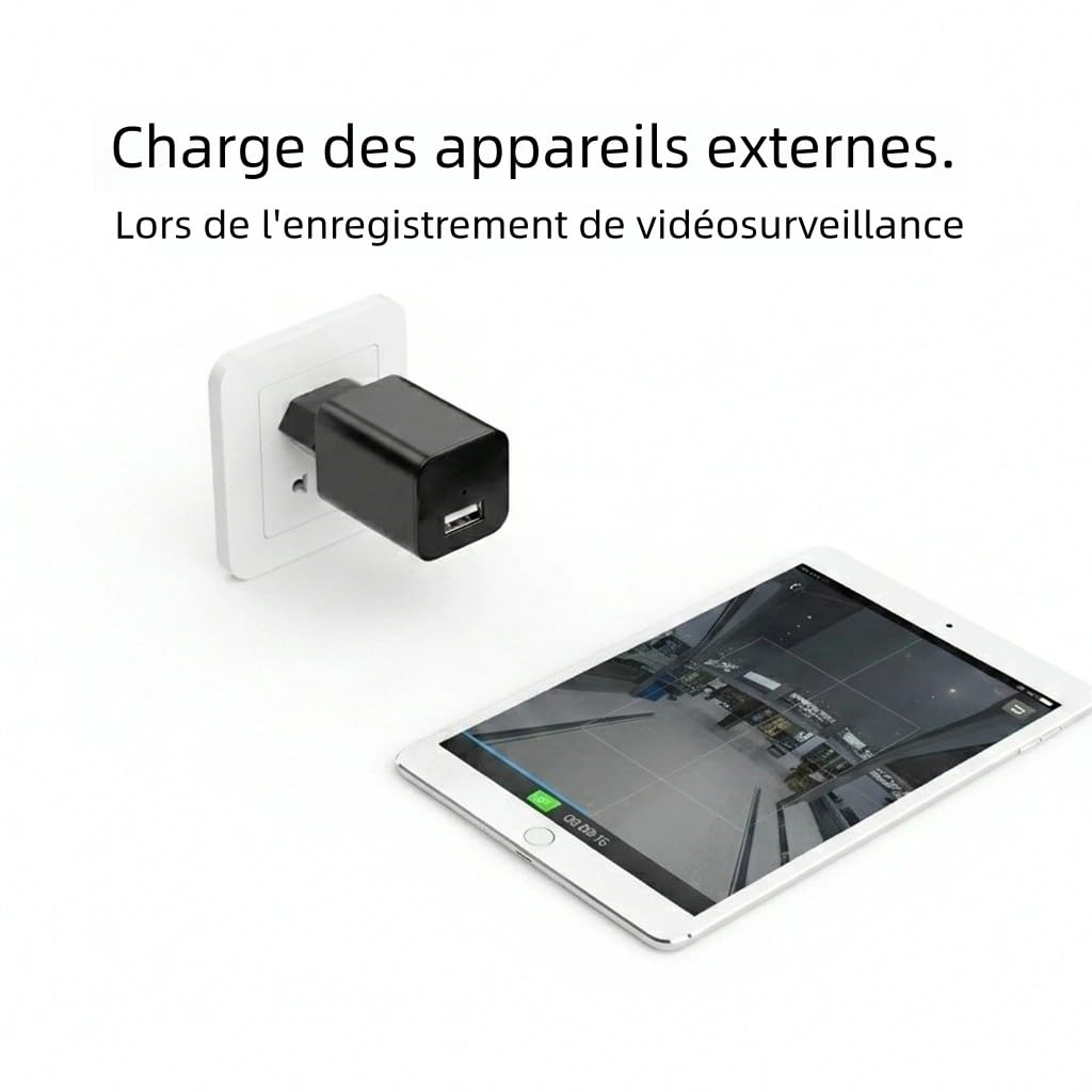 ULar Caméra de Prise Mini WiFi 1080p avec détection de Mouvement