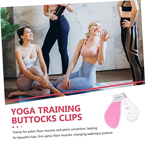 Milisten 2 Peças Treinador De Quadril Treinador Kegel Pós-Parto Coxa Músculo Fitness Treinador Muscu