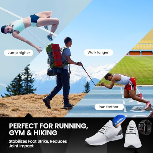 Plantillas deportivas para hombres y mujeres, absorción de impactos miniatura 6