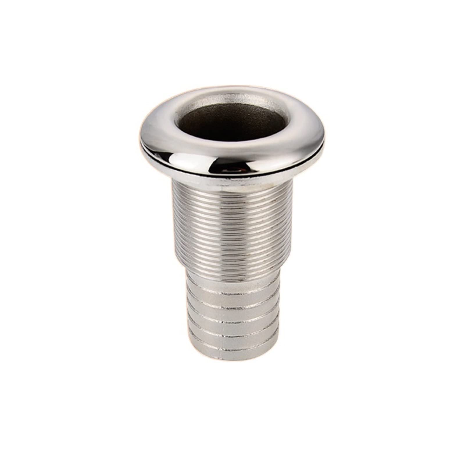 Sewage and Sewer Drainage 3/4 Inch Half Wire Water Outlet Bolt Hole Stainless Steel Marine Hardware Yacht Accessories