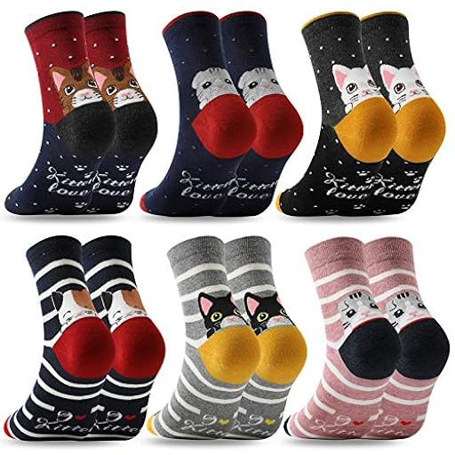 MOCOCITO Calcetines Mujer, 6 Pares Calcetines de Gato Mujer Invierno, Calcetines Térmicos de Algodón Divertidos Adorable Regalos Originales | Ya disponible en tu tienda friki favorita! En mundofriki.es! MOCOCITO Calcetines Mujer, 6 Pares Calcetines de Gato Mujer Invierno, Calcetines Térmicos de Algodón Divertidos Adorable Regalos Originales | Ya disponible en tu tienda friki favorita! En mundofriki.es!
