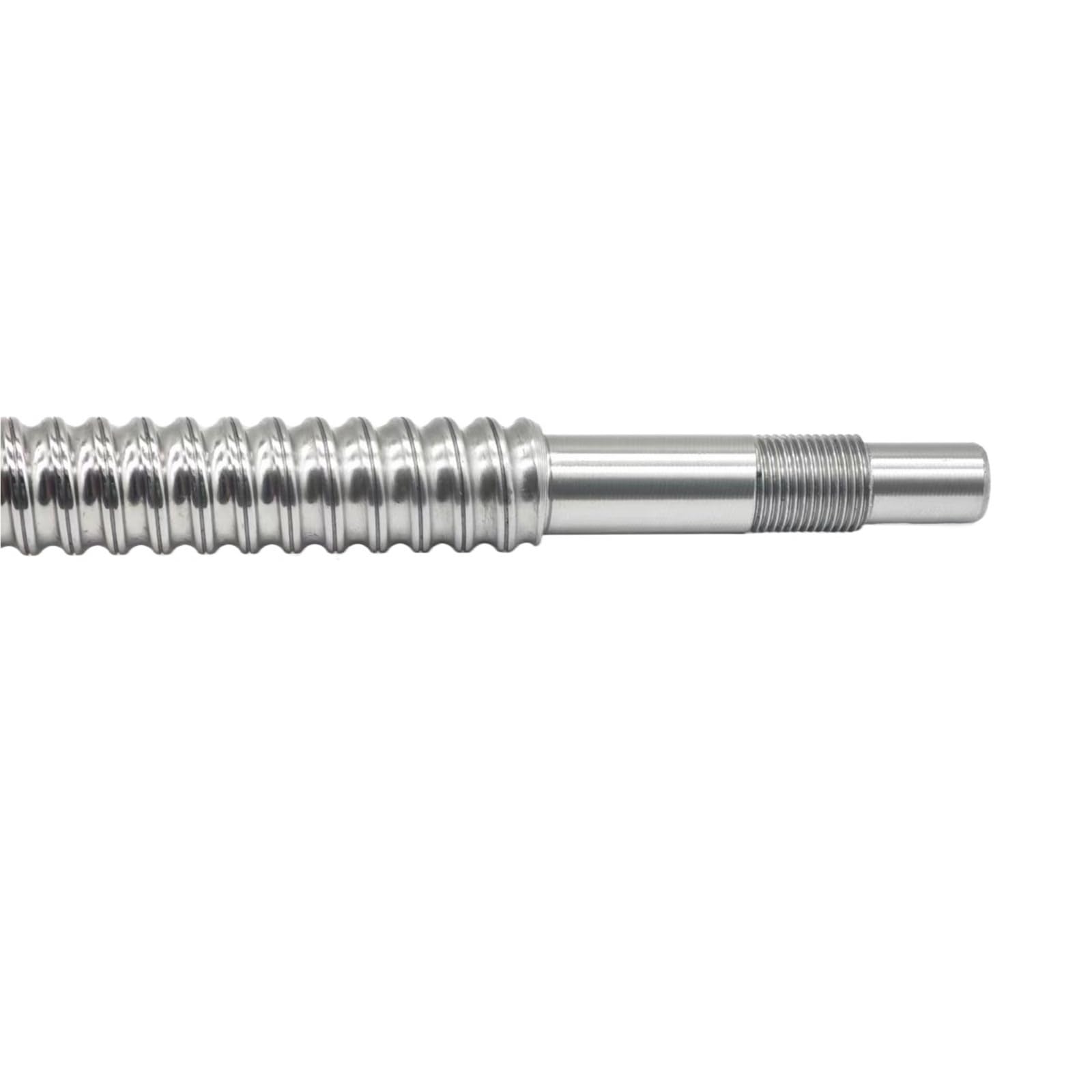 SFU1204 walcowane śruby kulowe z nakrętką kulową 22 mm BK10 BF10 obrabiany koniec jakość C7 Pręt śrubowy o ruchu liniowym do druku 3D CNC podróż na scenę (250 mm 9,84" długa)