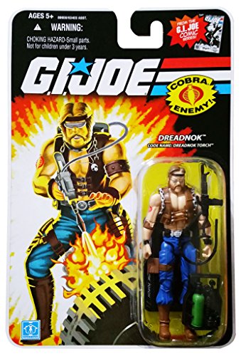 G.I. Joe 25th Anniversary Comic Series Cardback: Dreadnok Torch (Cobra) 3.75 Inch Action Figure