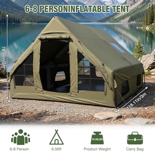 Carpa Inflable para Camping 6-8 Personas miniatura 5