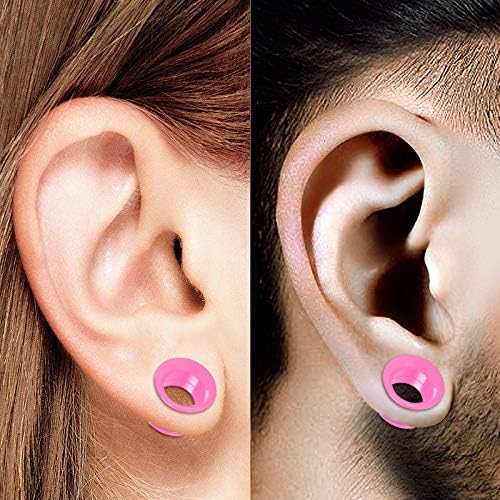 Earlobe Repair Ear Lobe Led Ear Gauges BIG GAUGES Pair Of Acrylic