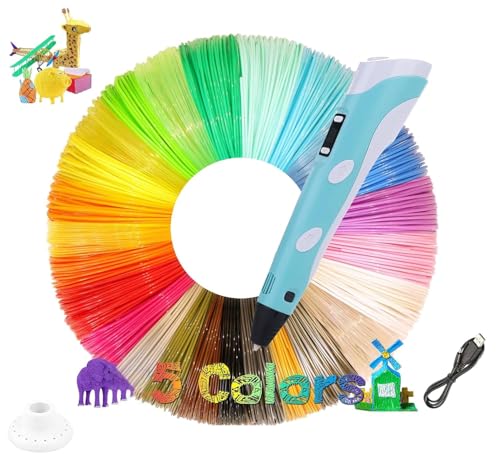 Image of Magicwand 3D Pen USB with LCD Display & Filament Adventure【with 40 Meter Extra Filaments】【Pack of 1】