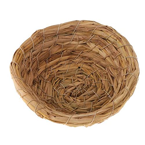 MERISHOPP 8xWoven Straw Bird Nest Cage Birdhouse/Bed House for Parrot Pigeon|Home & Garden|Yard, Garden & Outdoor Living|Bird & Wildlife Accessories|Birdhouses-image-47