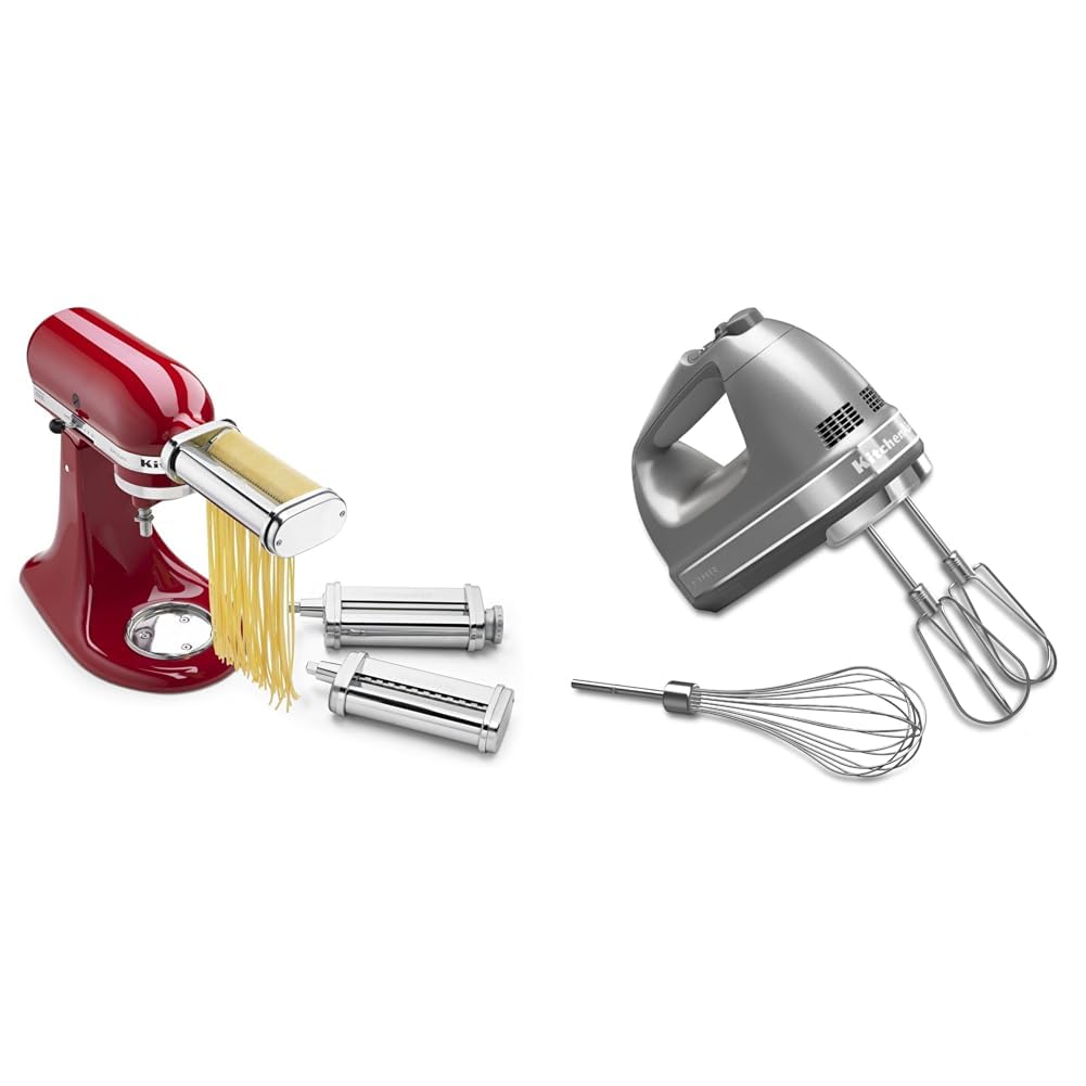 Amazon.com: KitchenAid KSMPRA Stand Mixer Attachment Pasta Roller