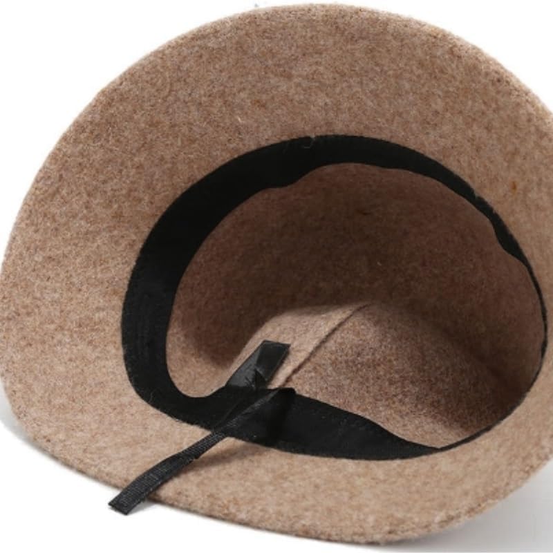 Wool Fisherman Hats Thickened Basin Vintage Woolen