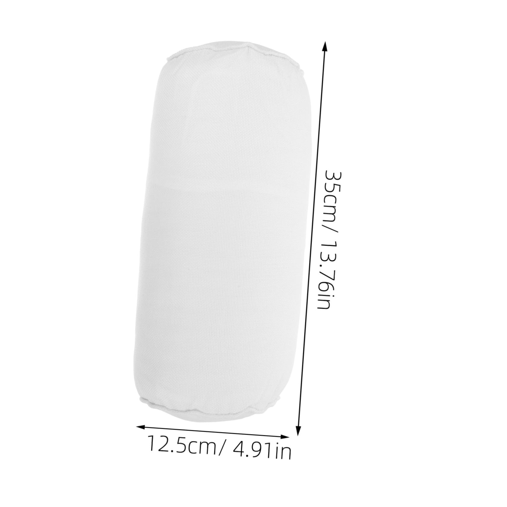 Multifunktionales Nackenkissen aus Atmungsaktivem Material Nackenrolle 15 X 40cm mit Abnehmbarem Bezug für Rücken- Bein und Lendenstütze im Bett Büro und Reise