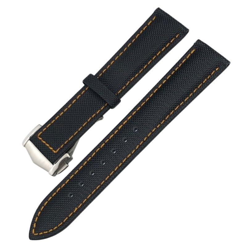 Bracelet Omega x Seamaster en cuir et nylon premium