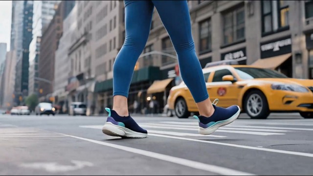 Amazon.com | NORTIV 8 Women's Slip on Walking Shoes Hands Free Non