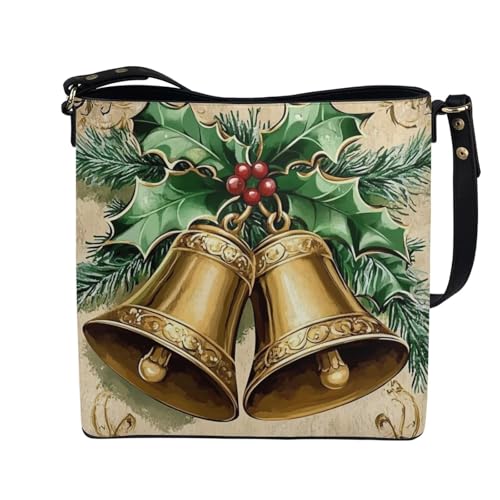 Image of HUGS IDEA Hoho Bag for Women Crossbody Purse Leather Handbags Laides Shoulder Bags