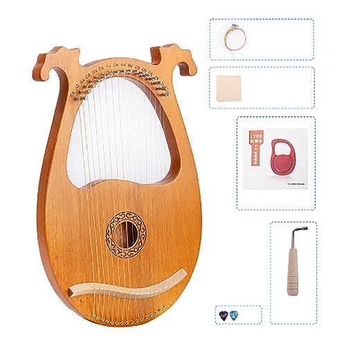 Amazon | 16弦 Lyra Harp ポータブル Lyre Lirica 楽器 楽器