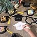 Motiskyy 30 Pack Graduation Cap Candy Card Class of 2026 Grad Party Favor Candy Dome Greeting Card with Tassel Chocolate Holder College High School Graduate Gift Box DIY Supplies(Black,Gold)