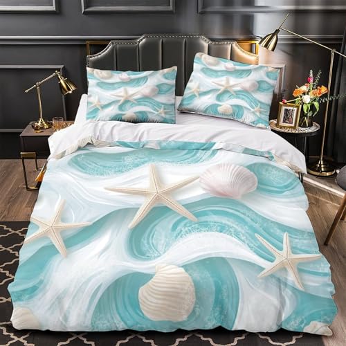 Linge de lit hypoallergique à fermeture éclair housse de couette confortable 3D