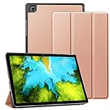📱SCHÖNES DESIGN📱 - Galaxy tab a hülle, von außen ist die vordere Abdeckung mehrfach faltbar, fühlt sich glatt an und ist von hoher Qualität. Die Innenseite des galaxy tab a7 hülle ist mit einem Hartschalengehäuse abgedeckt, um das Display zuverlässig zu schützen vor Fingerabdrücken und Kratzern schützt.
