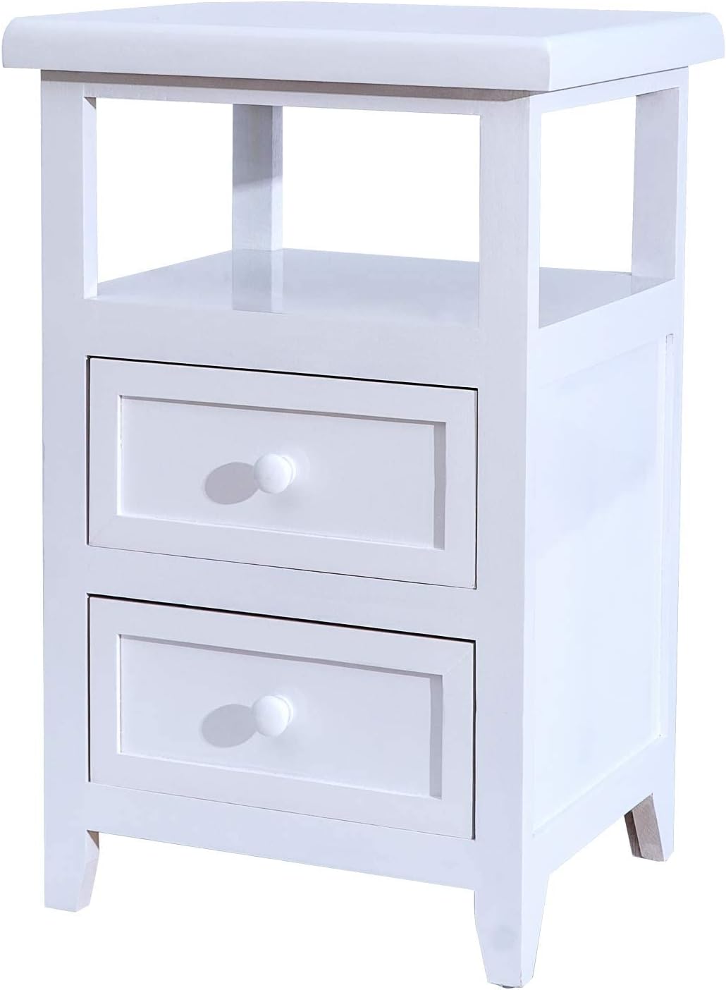 SQPFTW Fully Assembled Bedside Table with 2 Drawers Oman Ubuy