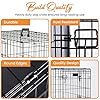 BELOFAY Dog Crate | Dog Cage 30-Inch Heavy Duty | Collapsible Metal Frame with Dual Access Doors, Chew-Resistant Removable Base Tray, Sliding Lock & Carry Handle – Ideal for Puppy Training & Travel