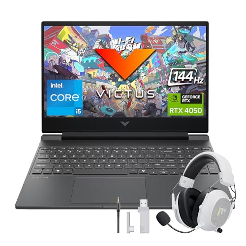 HP Victus 15.6 �Q�[�~���O�m�[�g�p�\�R�� 15.6 FHD 144HZ �f�B�X�v���C Intel Core i5-13420H NVIDIA GeForce RTX 3050 32GB RAM 1TB SSD �o�b�N���C�g�L�[�{�[�h WiFi