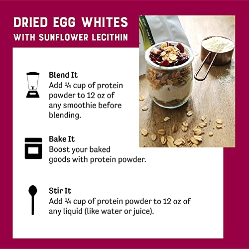 Judee’s Unflavored Egg White Protein Powder For Fast Blending 4 Lb - 100% Non-Gmo, Keto-Friendly, Pasteurized - Dairy-Free, Soy-Free, Paleo-Friendly, Gluten-Free And Nut-Free - Made In Usa #TOP4