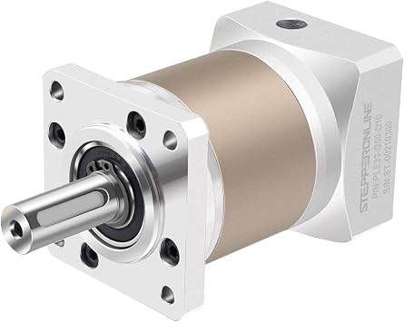 STEPPERONLINE Planetary Gearbox Gear Ratio 501 Backlash 20 arc-min for 10mm Shaft Nema 23 Stepper Motor